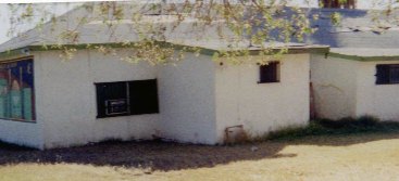 An early, humble single-story masjid building on the Historic Westside.